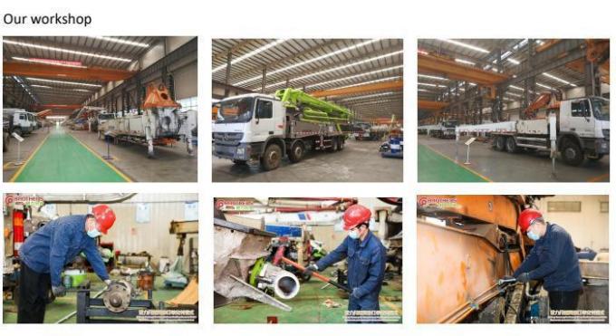 China′s Top Brand 56m Concrete Pump Truck, The Price Is Preferential