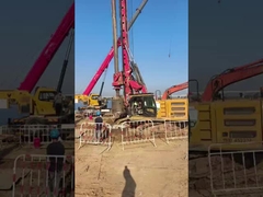 Maszyna wiertnicza SANY (SR155) przyjmuje pręt blokujący maszynę, proszę zadzwonić w razie potrzeby