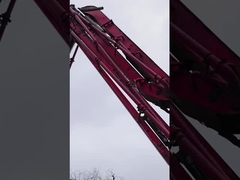 Stosowany 2018 ciężarówka z pompą betonową 56m zamontowane podwozie ciężarówki z pompą teraz na sprzedaż